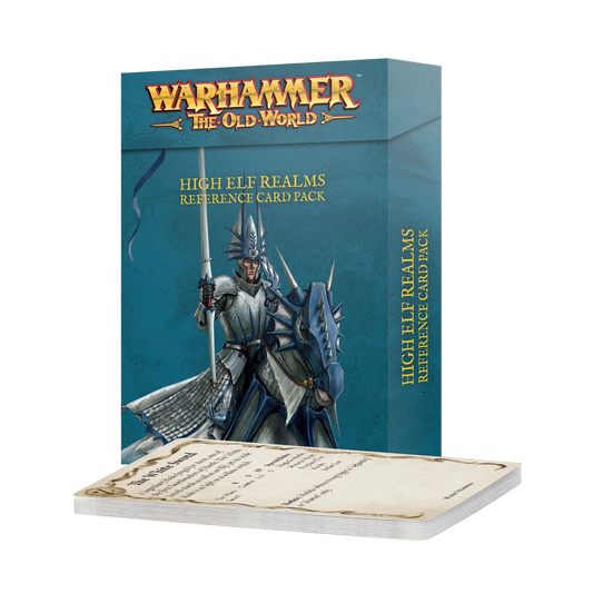 High Elf Realms Reference Card Pack (2025)