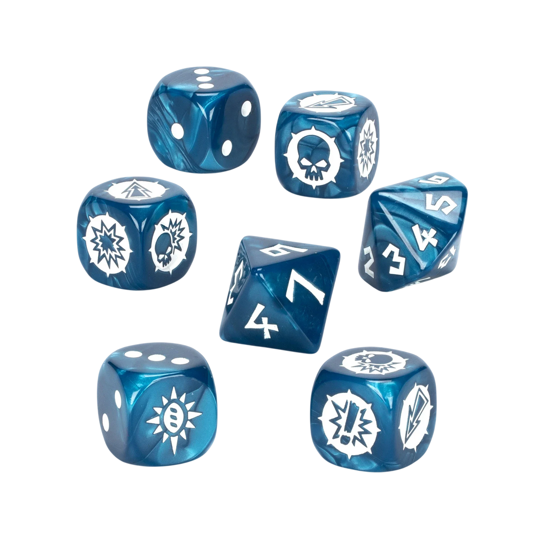 High Elf Team Dice Set (New in Box)