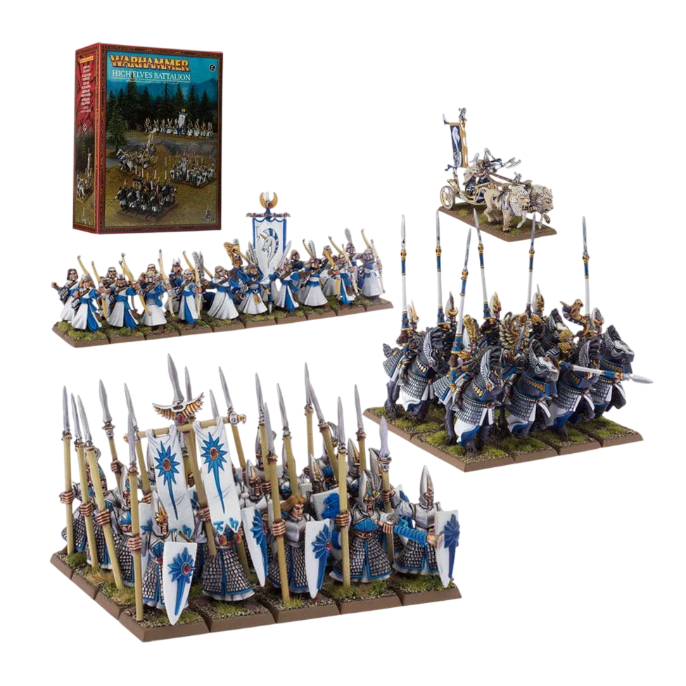 High Elves Battalion (New on Sprue)