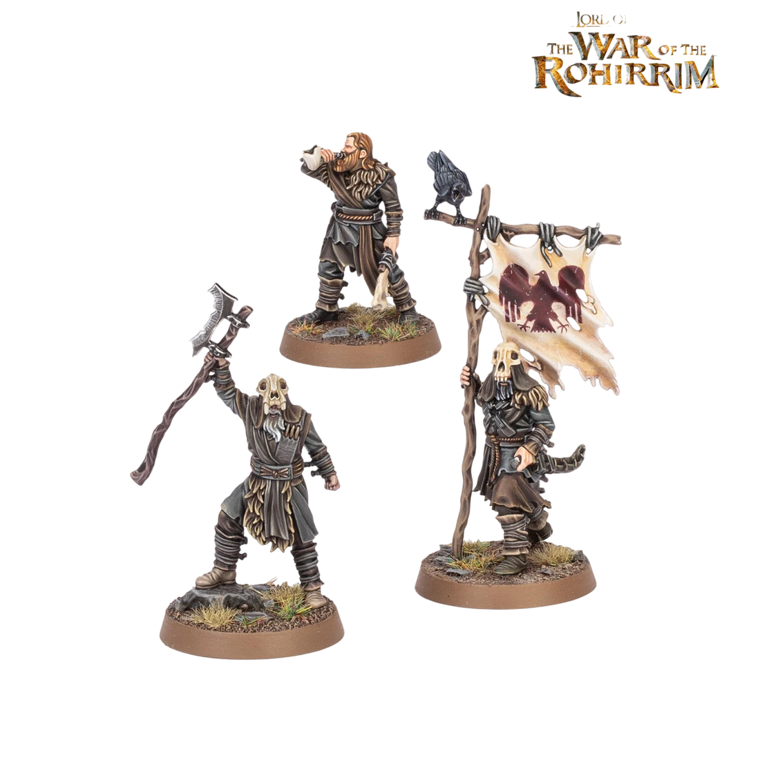 Hill Tribesmen Commanders (Custom Painted) (Assembled)