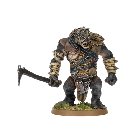Hill Troll Chieftain Buhrdur (Custom Painted) (Assembled)