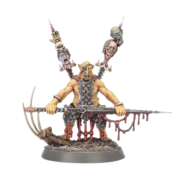 Hobgrot Slittaboss (Custom Painted) (Assembled) from Age of Sigmar