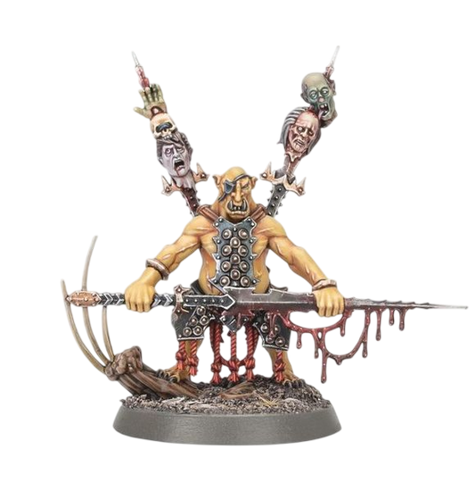 Hobgrot Slittaboss (Unpainted) (Assembled) from Age of Sigmar