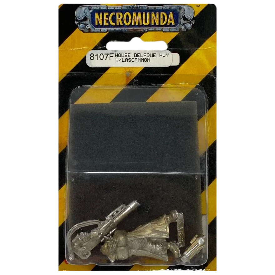 House Delaque Heavy with Lascannon (Unpainted) (Assembled)