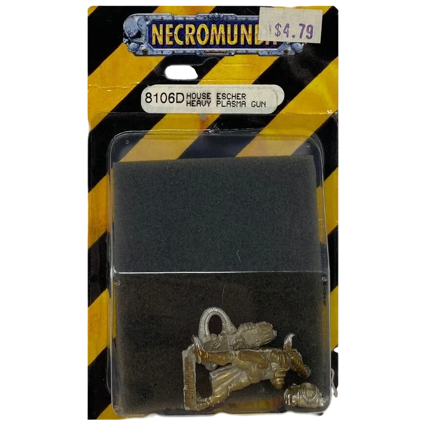 House Escher Heavy Plasma Gun (Unpainted) (Assembled)