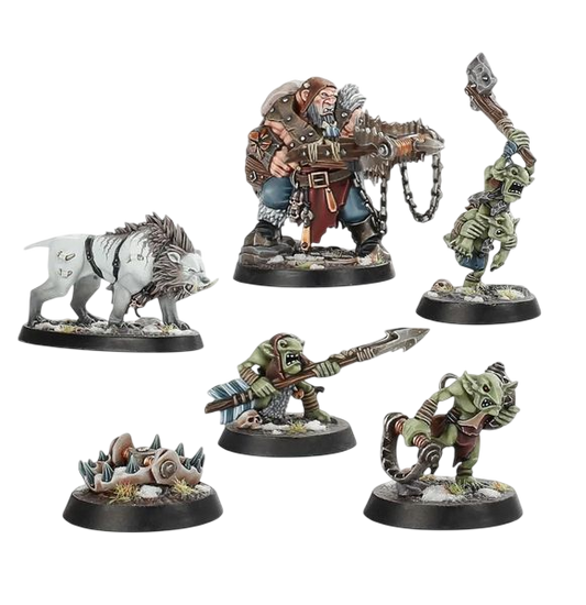 Hrothgorn's Mantrappers (Custom Painted) (Assembled)