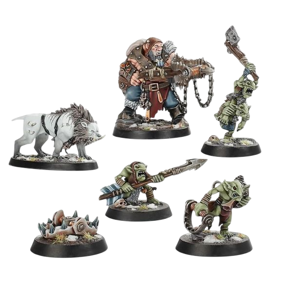 Hrothgorn's Mantrappers (Unpainted) (Assembled) from Age of Sigmar