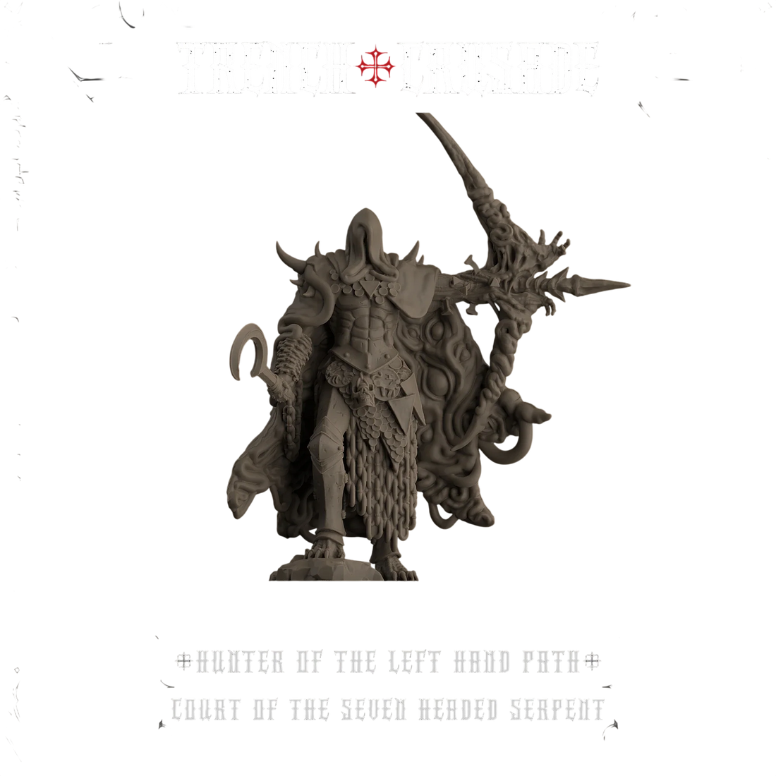 Hunter Of The Left-Hand Path - Court Of The Seven Headed Serpent (New on Sprue)