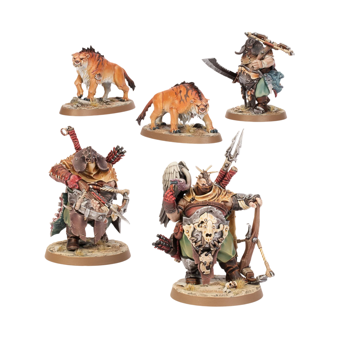 Hunters with Sabrefangs (New on Sprue)