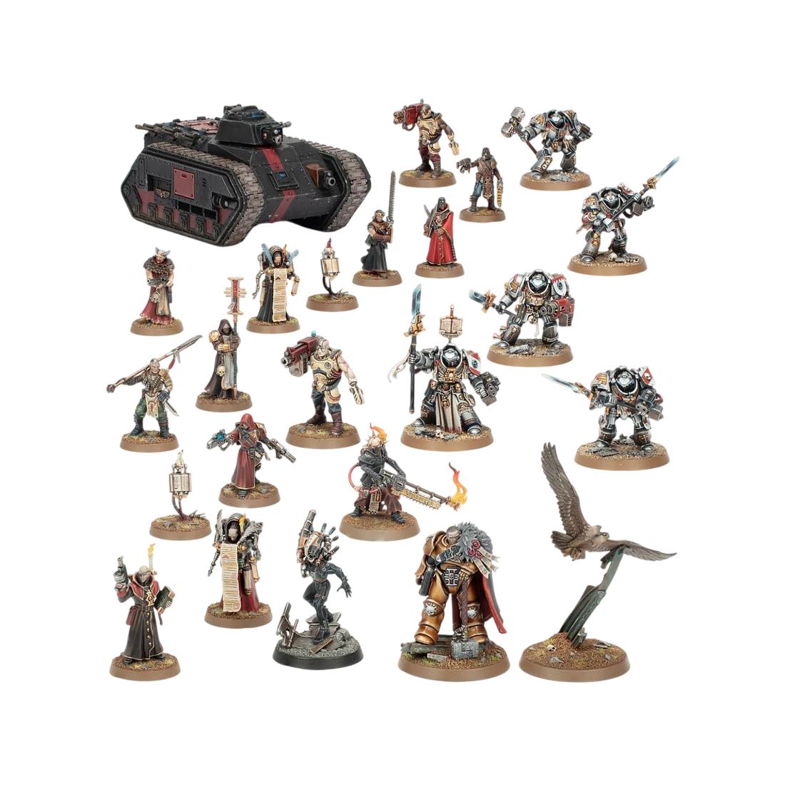Imperial Agents Battleforce: Ordo Malleus (Custom Painted) (Assembled)