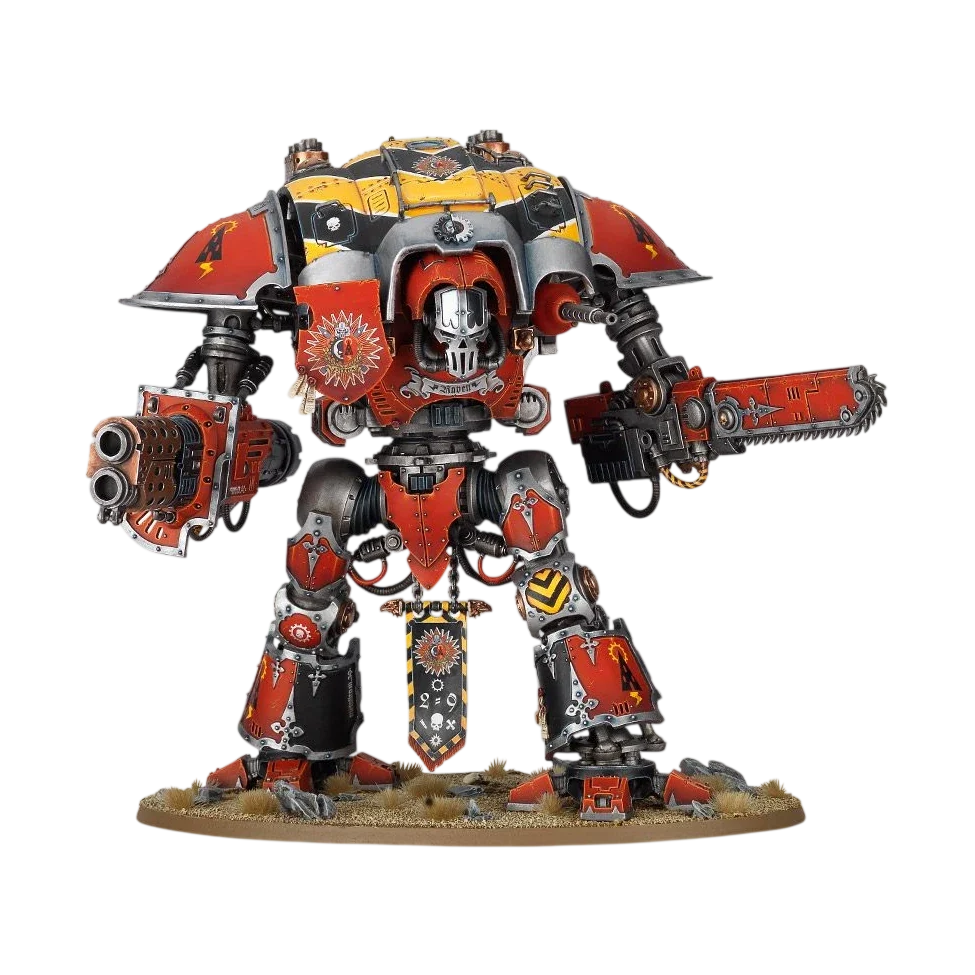 Imperial Knight Errant (Custom Painted) (Assembled)