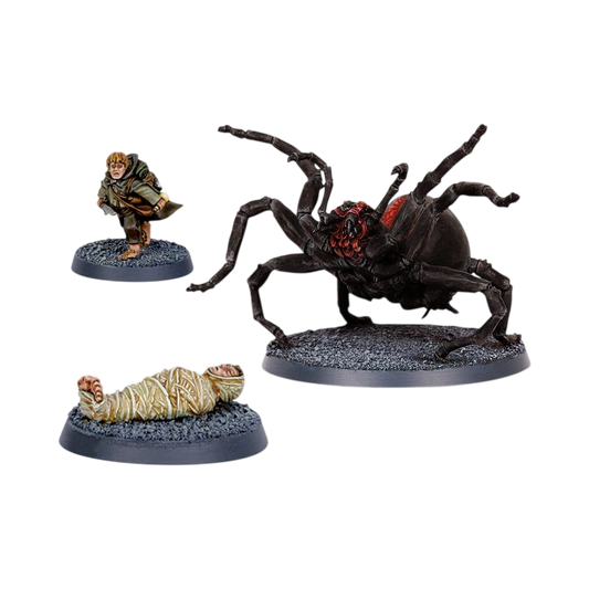 In the Clutches of Shelob™ (Custom Painted) (Assembled)