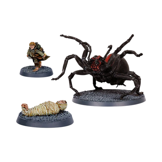 In the Clutches of Shelob™ (Unpainted) (Assembled)