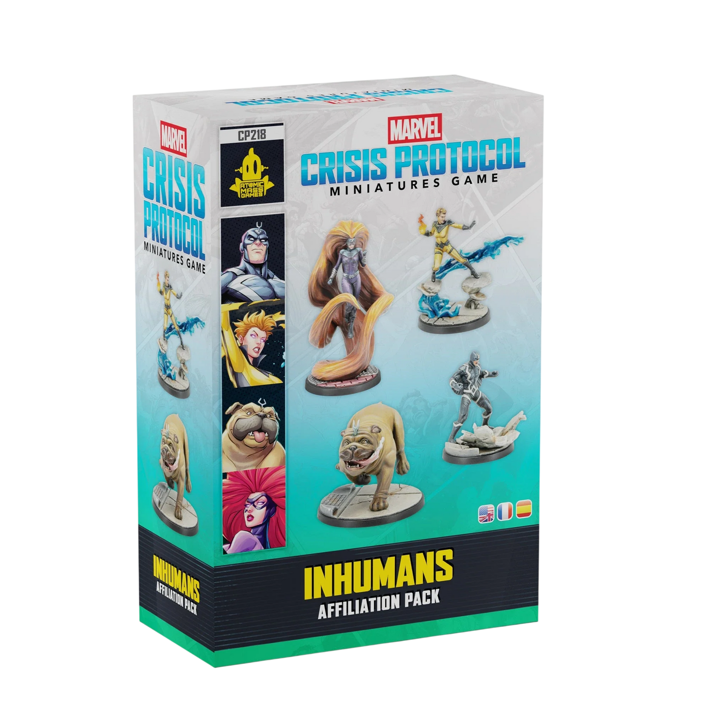 Inhumans Affiliation Pack (Unpainted) (Assembled)