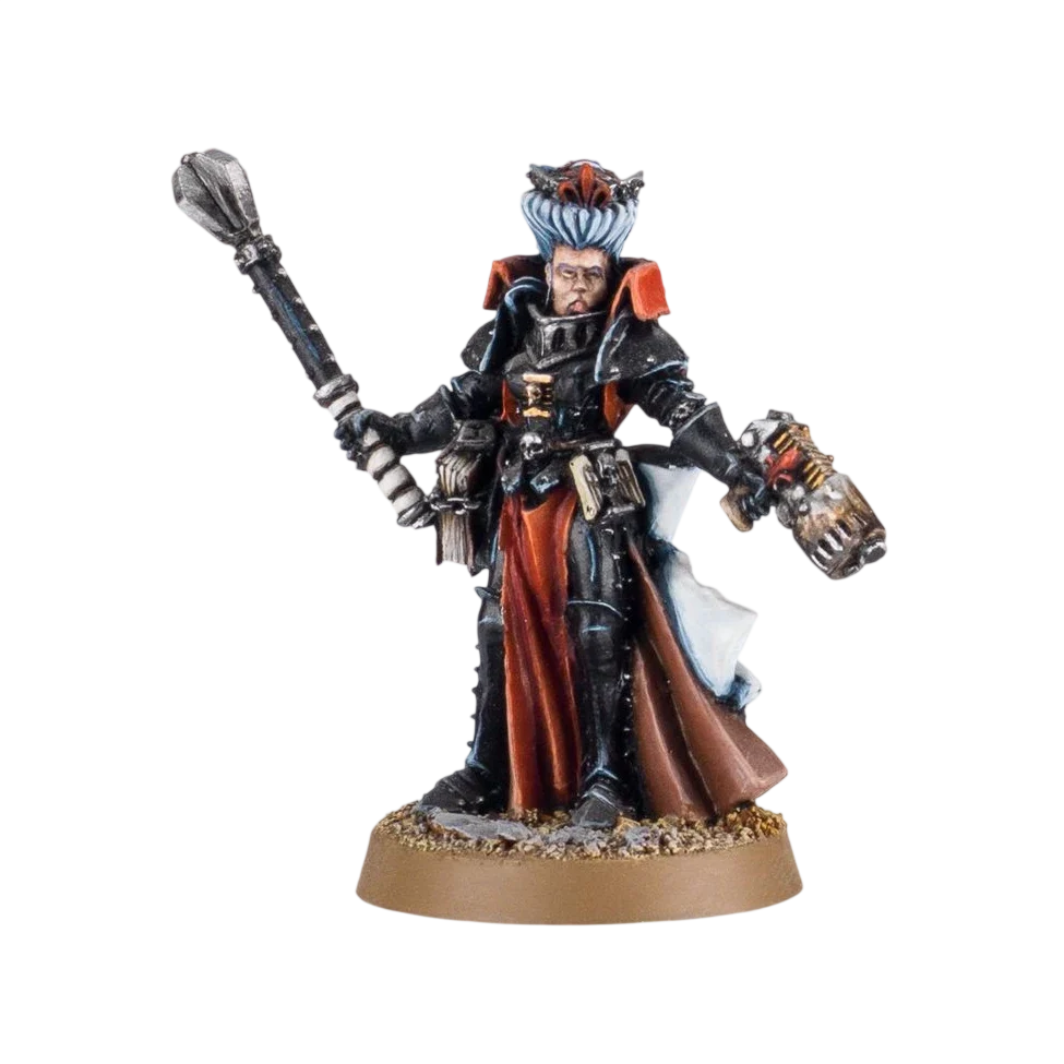 Inquisitor With Plasma Pistol (Unpainted) (Assembled)