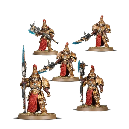 Custodian Wardens/Custodian Wardens Shield-Captain/Custodian Wardens Vexilus Praetor (New in Box/Sprue)