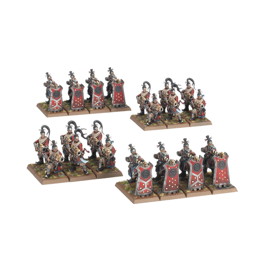 Iron Hail Gunners & Crane Gunner Teams (Unpainted) (Assembled)