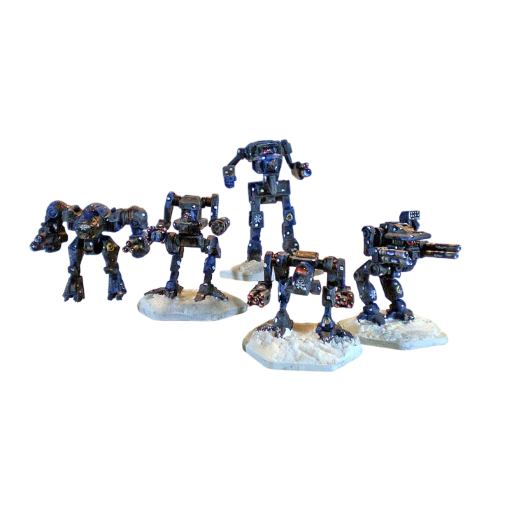Iron Wind Metals BattleForce Scale Clan Star Pack 2 (Custom Painted) (Assembled)