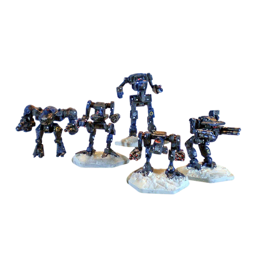 Iron Wind Metals BattleForce Scale Clan Star Pack 2 (Unpainted) (Assembled)