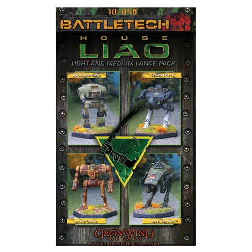 Iron Wind Metals House Liao Light-Medium Lance (Unpainted) (Assembled)