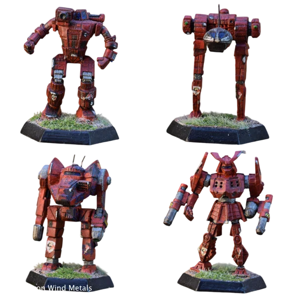 Iron Wind Metals Sword and Dragon Mech Pack II (New in Box)