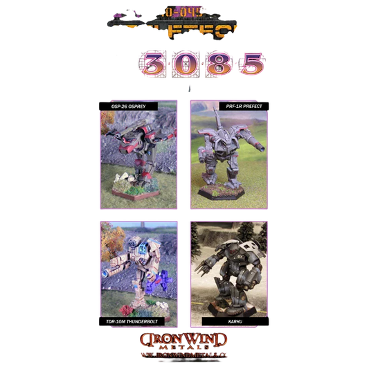 Iron Wind Metals TRO 3085 Lance Pack (New in Box)