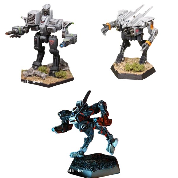 Iron Wind Metals Word of Blake OmniMech Pack I (Custom Painted) (Assembled)