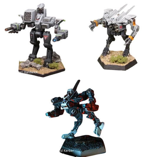 Iron Wind Metals Word of Blake OmniMech Pack I (Unpainted) (Assembled)
