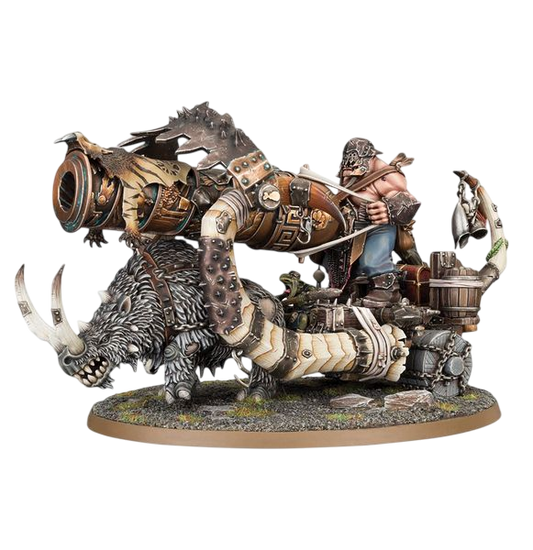 Ironblaster/Gnoblar Scraplauncher (New on Sprue)