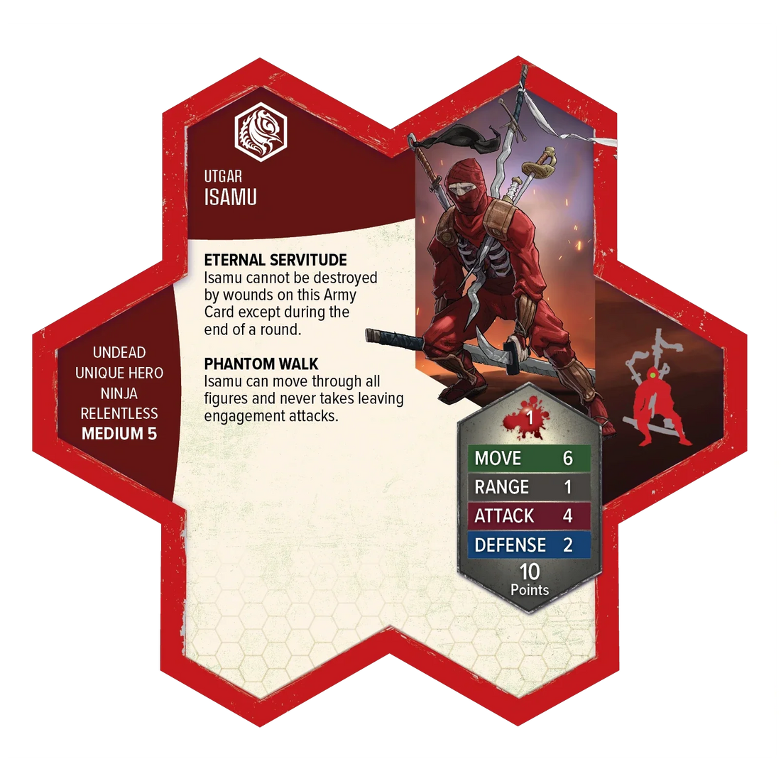 Isamu (Secrets of the Citadel Promo) (Prepainted)