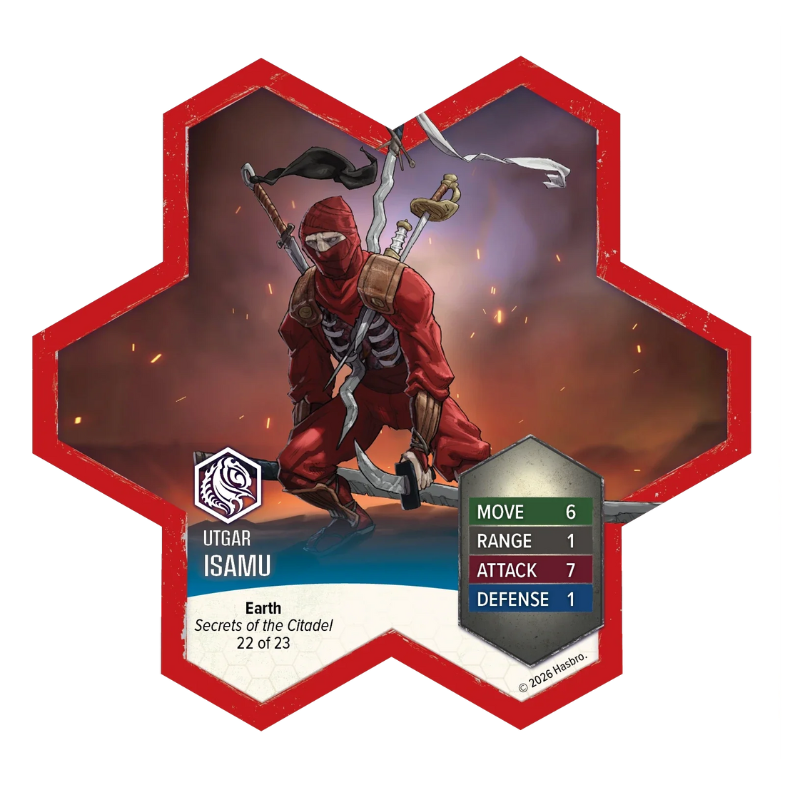 Isamu (Secrets of the Citadel Promo) (Prepainted)