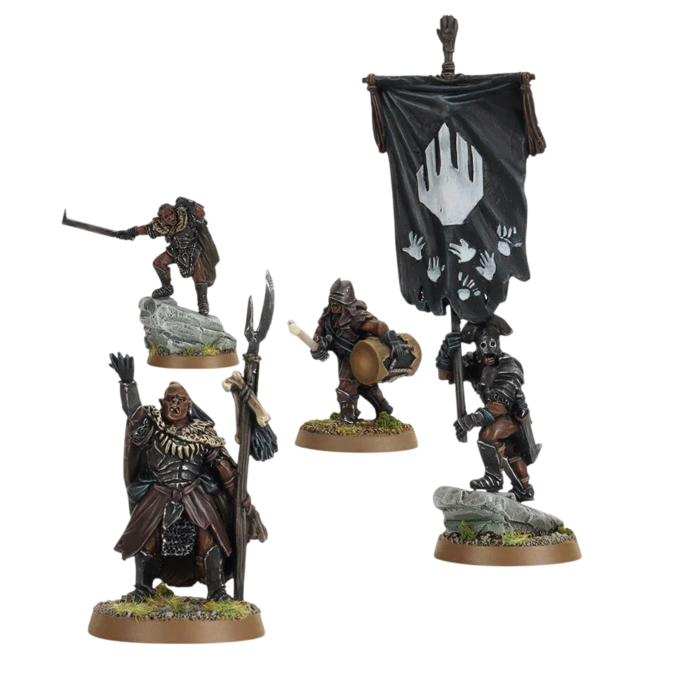 Isengard Commanders (Custom Painted) (Assembled)