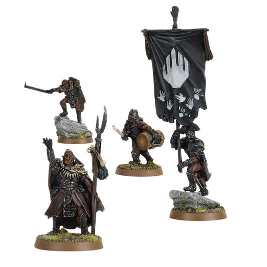 Isengard Commanders (Custom Painted) (Assembled)