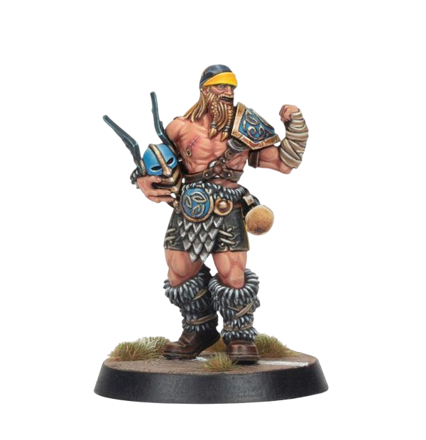 Ivar Eriksson (Unpainted) (Assembled) from Blood Bowl