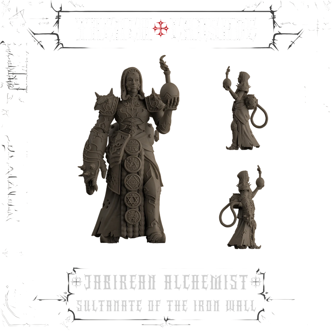 Jabirean Alchemist - Iron Sultanate (Unpainted) (Assembled)