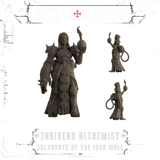 Jabirean Alchemist - Iron Sultanate (Unpainted) (Assembled)