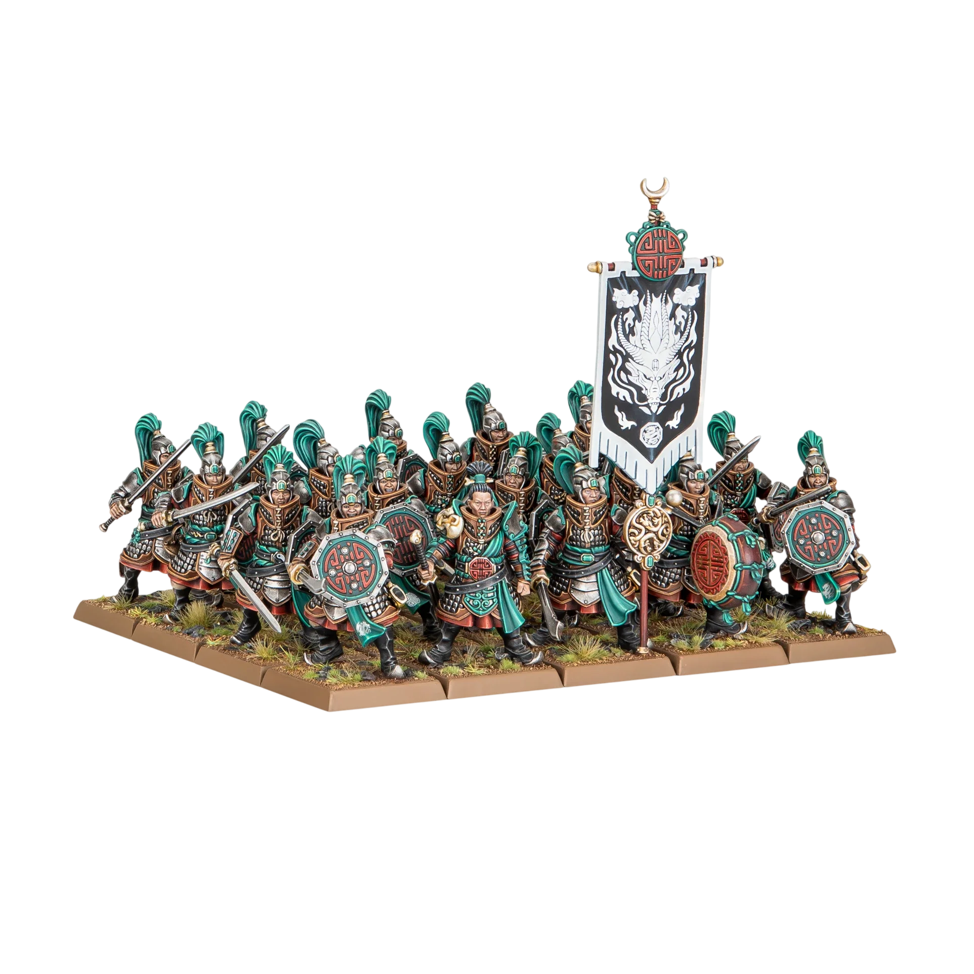 Jade Warriors (New on Sprue) from Warhammer: The Old World
