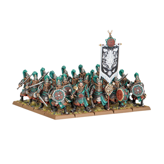 Jade Warriors (Custom Painted) (Assembled) from Warhammer: The Old World