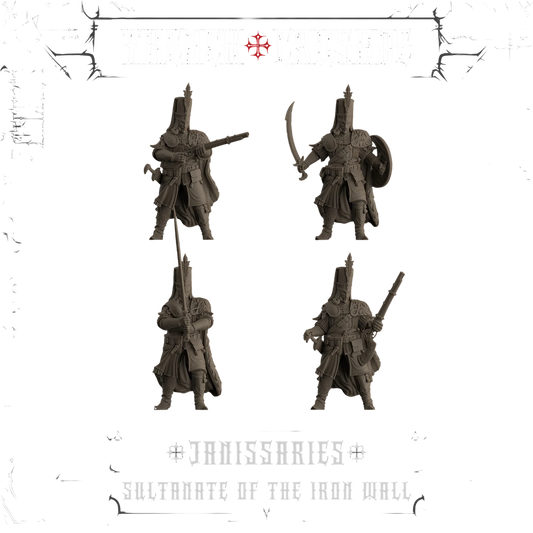 Janissaries - Iron Sultanate (Custom Painted) (Assembled)