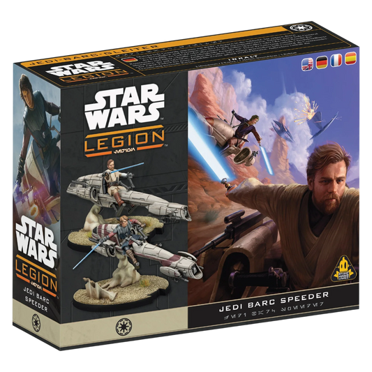 Jedi General on BARC Speeder (New on Sprue)