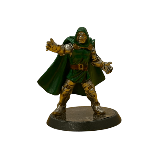 Dr. Doom Prepainted Miniature From Heroscape Marvel: The Conflict Begins on Wargame Trader