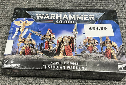 Custodian Wardens/Custodian Wardens Shield-Captain/Custodian Wardens Vexilus Praetor (New in Box/Sprue)