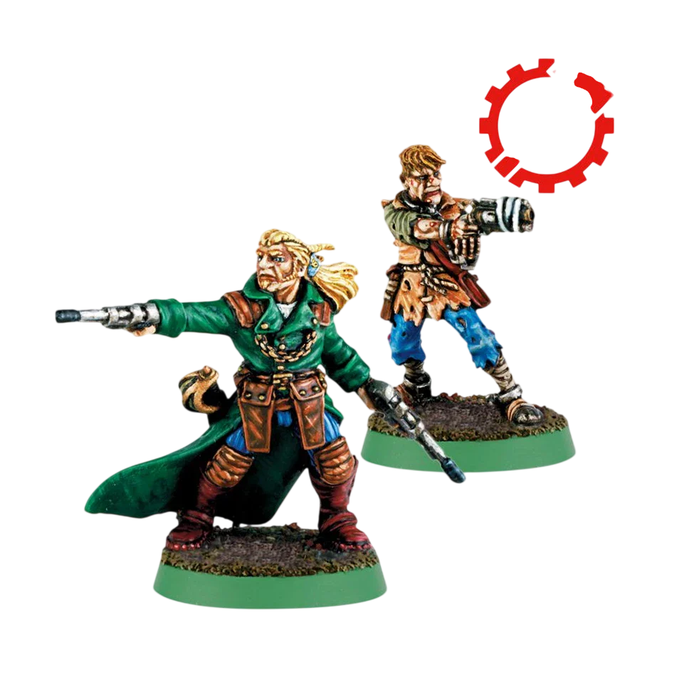 Kal Jerico & Scabbs (Custom Painted) (Assembled)