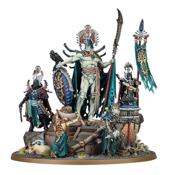 Katakros, Mortarch of the Necropolis (Unpainted) (Assembled)