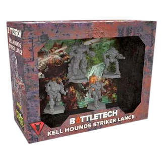 Kell Hounds Striker Lance (Unpainted) (Assembled) from BattleTech