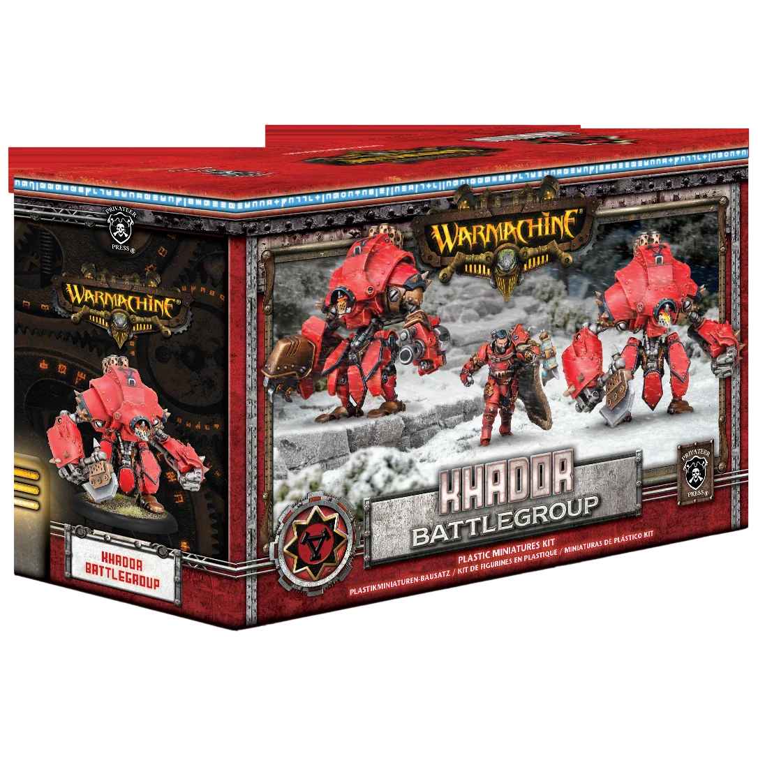 Khador Battlegroup Starter Box (Custom Painted) (Assembled)