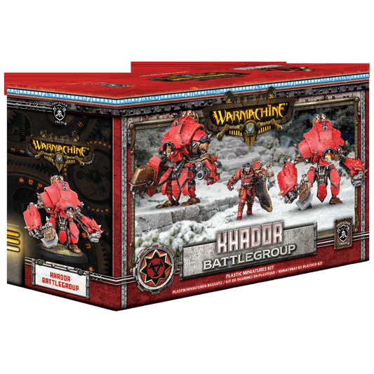 Khador Battlegroup Starter Box (Custom Painted) (Assembled)