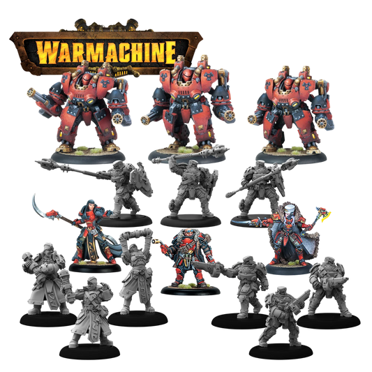 Khador Winter Korps Auxiliary Expansion (Unpainted) (Assembled)