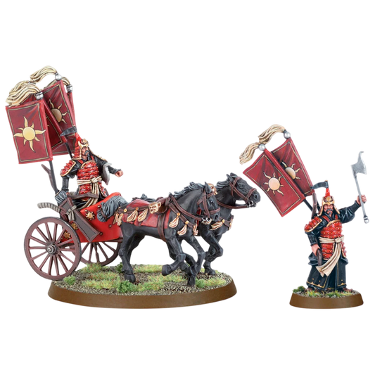 Khandish King in Chariot (Custom Painted) (Assembled)