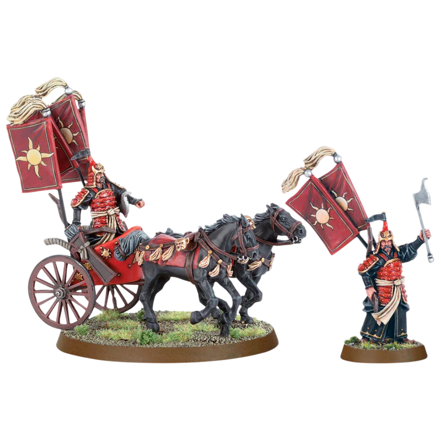 Khandish King in Chariot (Unpainted) (Assembled)